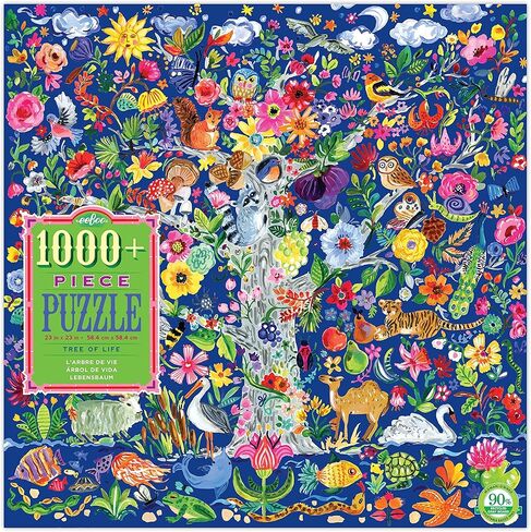 eeBoo: Piece and Love Jane Austen's Book Club 1000-piece Square Adult Jigsaw Puzzle, Jigsaw Puzzle for Adults and Families, Includes Glossy, Sturdy Pieces and Minimal Puzzle Dust in Kuwait