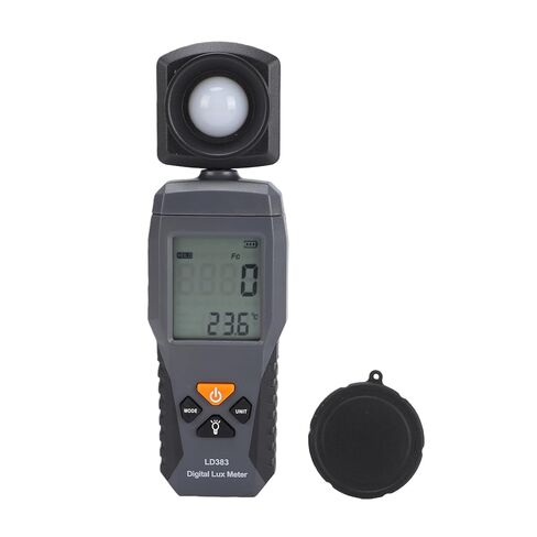 Fockety Light Meter, Digital Illuminance Meter 0-200,000 Lx with 180 Degree Rotating Sensor and Backlit LCD Display, for Plants Photography Film Cameras Indoor Outdoor in Saudi Arabia