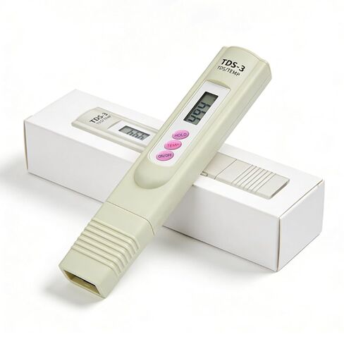 TDS Meter Digital Water Tester for Drinking Water, 3 in 1 TDS,EC,Temperature Meter,Portable Water Testing Kits for Hydroponics Aquarium and RO System in Kuwait