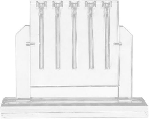 VIGAN Acrylic Automobile Oil Quality Comparator Can Flip Comparer Transmission Oil Viscosity Tester Demo Stand Test Tool Glass (6 Hole) in Kuwait