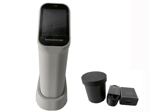 Portable Spectrophotometer Spectrophotometers with USB and Bluetooth Port Silicon Photodiode Array Double16 Groups All-Band EqualizationLED Light Source Measurement Repeatability ΔE*ab≤ 0.03 in Saudi Arabia