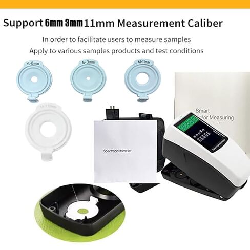 Three Caliber Spectrophotometer Three Caliber Spectrophotometer Spectro Colorimeter with Repeatability dE*ab≤0.02 More Than 30 Measurement Parameters ASTM ISO Standard Full Color Screen in Saudi Arabia