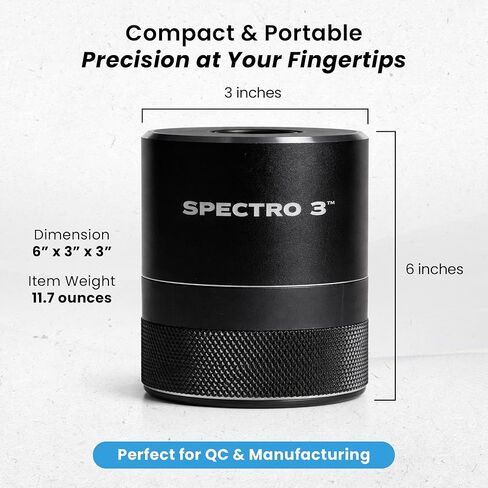 Spectro 3 – Mobile Spectrophotometer Paint Color Matching Tool – Accurate Reader for Easy Matches, Wireless Connectivity Compact & Portable – Integrated Gloss Meter & Lab-Grade Accuracy in Kuwait