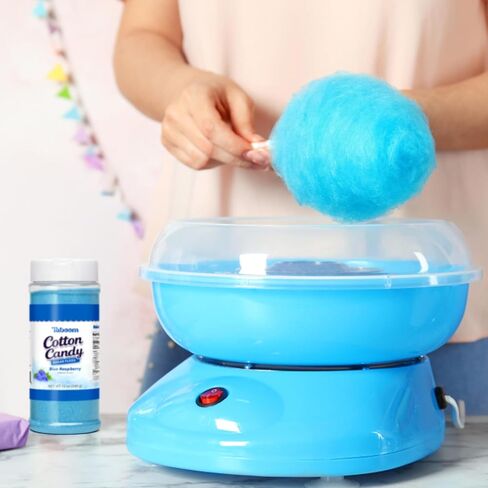 Cotton Candy Sugar Floss Variety Pack - Grape, Raspberry & Cherry Flavors, 3 Bottles (12oz Each) Includes 55 Cotton Candy Cones for Home & Commercial Cotton Candy Machines, Parties, Carnivals & Events in Kuwait