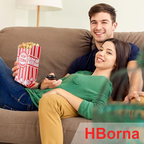 500 Pieces Paper Popcorn Bags, 1 oz Bags Individual Servings for Machine Maker Cart Supplies, Small Mini Pop Corn Bag Bulk Carnival Party in Kuwait