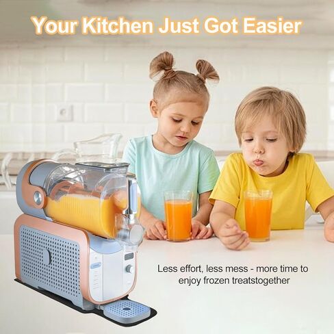 Sliding Pad for Ninja Slushy Max Accessories FS605 Series, No-Lift Daily Cleaning & Easy Refill, Turns 30lb Machine into Smooth Sliding Appliance, Japanese Silicone Anti-Slip Protector in Kuwait