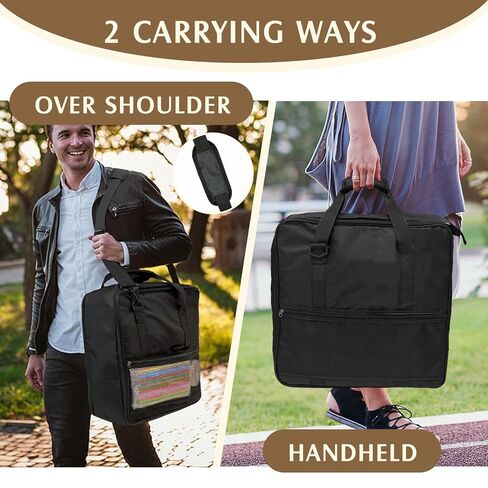 Carrying Bag for Ninja Slushie Machine FS301 & FS300 - Cover for Ninja Slushie - Side - Opening Design for Frozen Drink Maker - Thickly Padded for Protection - Accessories for Ninja Slushie Black in Saudi Arabia