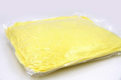 ثوب معزول للاستعمال مرة واحدة من مادة البولي بروبيلين مع أساور متماسكة وأكمام طويلة، عبوة من 15 قطعة in Kuwait