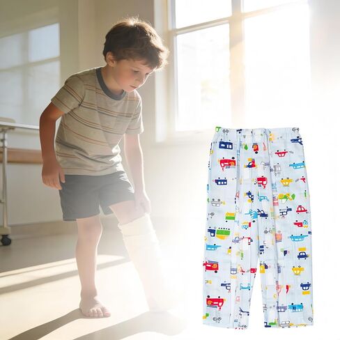ملابس WEEOATAR Tear Away Pants لذوي الاحتياجات الخاصة، سهلة الارتداء مع ملصقات سحرية in Kuwait