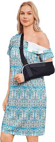 Deyeek Post Shoulder Surgery Dress Women Side Full Tear Away After Rotator Cuff Chemo Dialysis Port Adaptive Clothing in Saudi Arabia