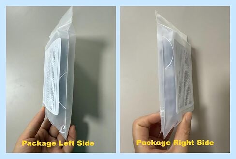 See-Through Safety Goggles Pack of 2, Transparent Safety Glasses for Tanning Use, and Half-clear Eye Protection, 2 Separate Storage Cases Included in Kuwait