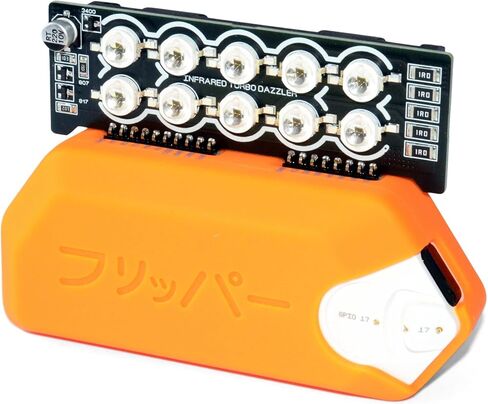 Flipper Zero Infrared Turbo Blaster Dazzler, High Performance 940nm 10x IR LEDs, Module for Flipper Zero, Turbo Power, Without Battery in Saudi Arabia