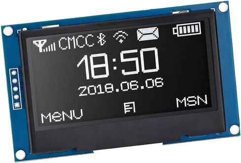2.42 inches 128x64 IIC I2C OLED Display Module SSD1309 Driver OLED Screen Module for Arduino R3 ESP32 in Saudi Arabia