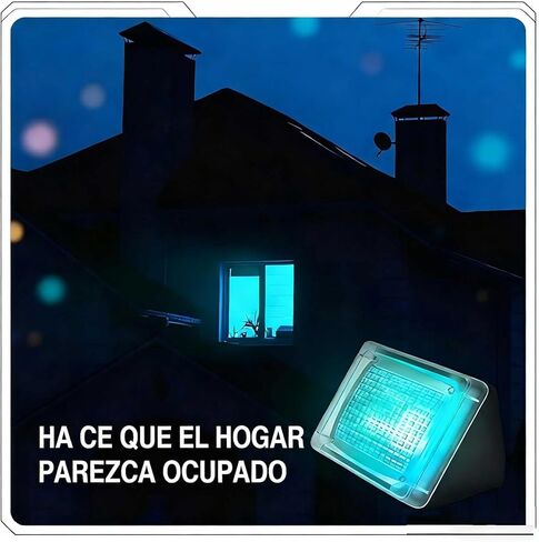 Simulator for Home Security - LED Light with Motion Sensor & Timer, 4 Lighting Modes, Anti-Explosion Deterrent to Protect Your House from Burglary in Saudi Arabia
