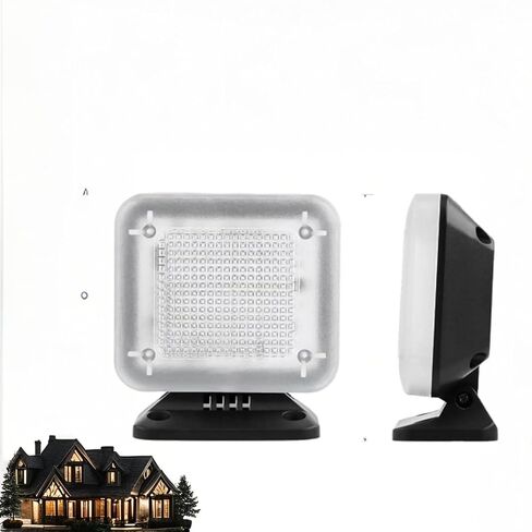 Simulator for Home Security - LED Light with Motion Sensor & Timer, 4 Lighting Modes, Anti-Explosion Deterrent to Protect Your House from Burglary in Saudi Arabia