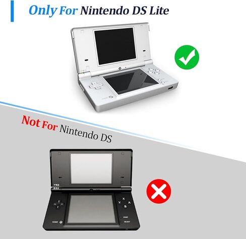 YWLRONG for Nintendo DS Lite Bottom LCD Display and Touch Screen Replacement for Nintendo DS Lite DSL NDSL Screen Digitizer Glass Repair Assembly Accessories Part with Repair Tools in Kuwait