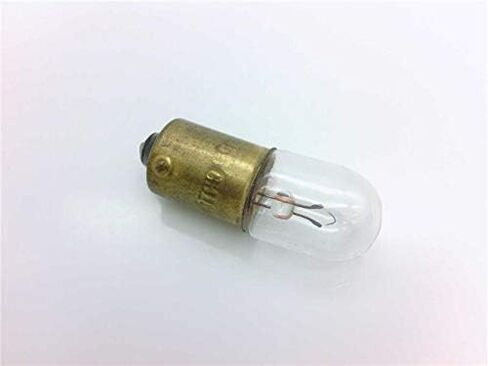 LUMAPRO 2FMR1 غطاء المصباح الزجاجي، 6.3 فولت تيار متردد، مصباح متوهج مصغر، 4 لومن، حربة مصغرة / BA9S، 150 مللي أمبير، 0.945 واط، T3-1/4، 10/حزمة in Kuwait