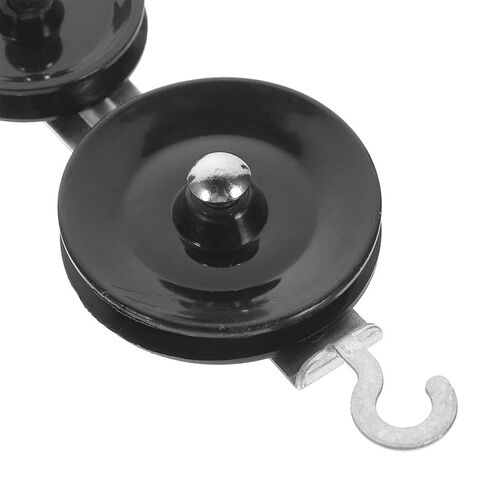 Luxshiny 2sets Physics Mechanics Equipment Metal Pulley Block Tackle Pulleys for Middle School Science Education in Kuwait