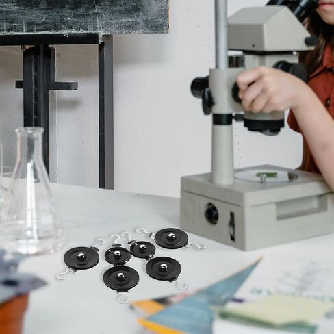 Luxshiny 2sets Physics Mechanics Equipment Metal Pulley Block Tackle Pulleys for Middle School Science Education in Kuwait