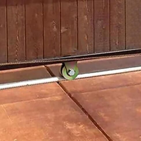 4 Inch V-Shaped Pulley Wheel Heavy Duty Steel Cable Traction Block Ball Bearing Guide for Wire Rope for Ceiling Mounting and Industrial Use in Kuwait