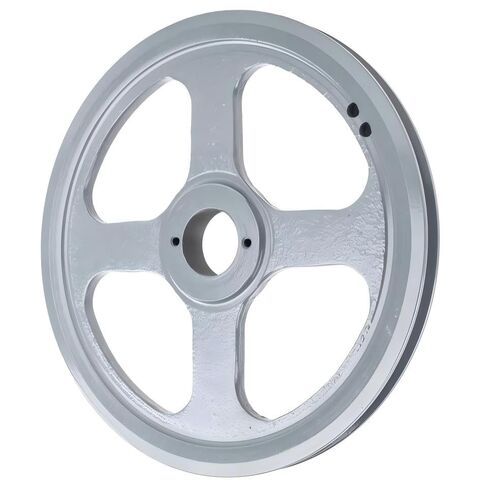 AK109H/H-7/8 Compressor 10.75" Single Groove Pulley Belt A Section 4L - for Masterdrive Mechanical Power Transmis Part AK109H - Cast Iron V-Belt Pulley Replacement - w/ 7/8" Sheave Bushing Solid Steel in Saudi Arabia