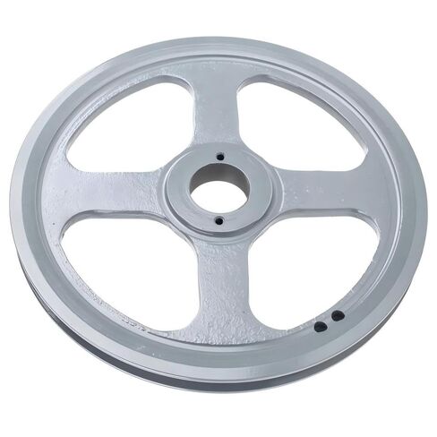 AK109H/H-3/4 Compressor 10.75" Single Groove Pulley - for Masterdrive Mechanical Power Transmis Part AK109H - Cast Iron V-Belt Pulley Replacement/Belt A Section 4L w/ 3/4" Sheave Bushin- Solid Steel in Saudi Arabia