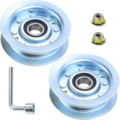 GY22172 Pulley with GY20629 Pulley Replace John Deere GY20067, AUC17621, GY22082, GY20110 for John Deere D100 D105 D110 D125 D130 L100 L110 L120 L130 LA105 LA110 LA115 LA130 Z225 Tractors in Kuwait