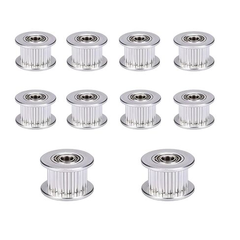 GT2 بكرة المهمل 20 تجويف بدون أسنان 5 مم للطابعة ثلاثية الأبعاد عرض 9 مم/10 مم حزام توقيت GT2. (10 قطع) in Kuwait