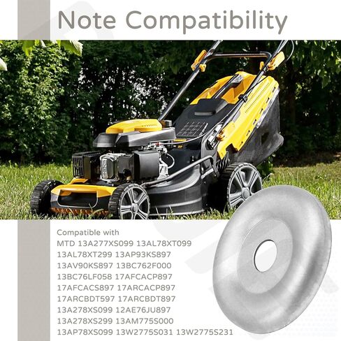 783-08389 Deck Idler Pulley Cap & 748-05029A Shoulder Spacer for Cub Cadet MTD Murray Craftsman Troy-Bilt Yard-Machines Mustang XP Pony Horse Bronco Z254 50 775S 795S Z Force RZT LX LTX GT LGT LGTX in Kuwait