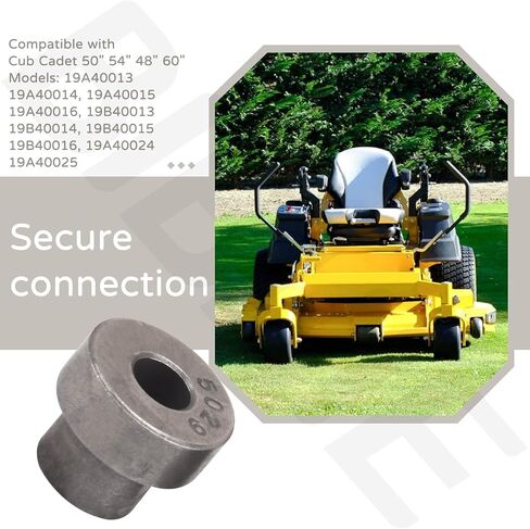 783-08389 Deck Idler Pulley Cap & 748-05029A Shoulder Spacer for Cub Cadet MTD Murray Craftsman Troy-Bilt Yard-Machines Mustang XP Pony Horse Bronco Z254 50 775S 795S Z Force RZT LX LTX GT LGT LGTX in Kuwait