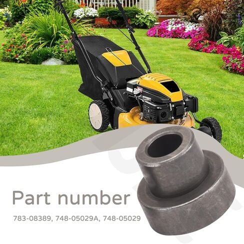 783-08389 Deck Idler Pulley Cap & 748-05029A Shoulder Spacer for Cub Cadet MTD Murray Craftsman Troy-Bilt Yard-Machines Mustang XP Pony Horse Bronco Z254 50 775S 795S Z Force RZT LX LTX GT LGT LGTX in Kuwait