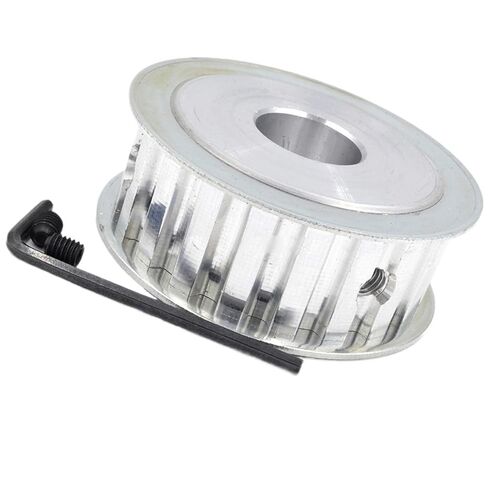 Trapezoidal 17 18 19 20 Teeth L Timing Pulley Inner Bore 8-30mm for Belt Width 15/20mm 17T 18T 19T 20T 20Teeth(22mm,19 Teeth,20mm W) in Kuwait