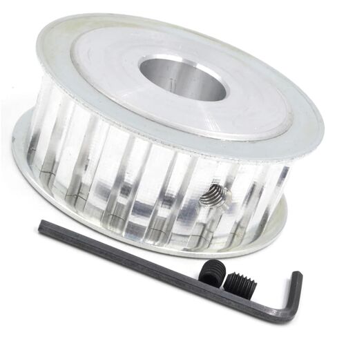 Trapezoidal 17 18 19 20 Teeth L Timing Pulley Inner Bore 8-30mm for Belt Width 15/20mm 17T 18T 19T 20T 20Teeth(22mm,19 Teeth,20mm W) in Kuwait