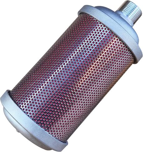 XY-07 Muffler Compatible with Air Compressor Dryer Diaphragm Pump, 3/4" NPT, Single Chamber 145 PSI, Exhaust Noise Reduction in Saudi Arabia