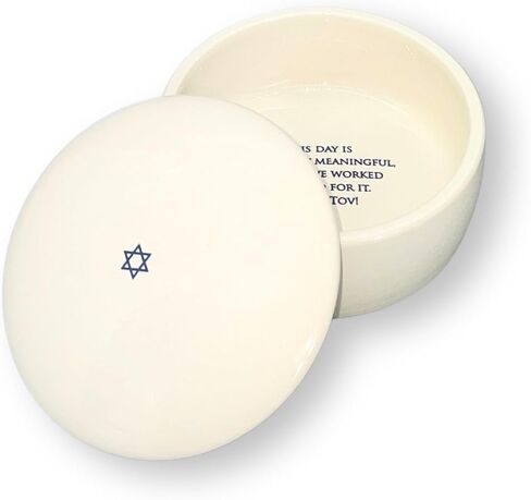 Bar Mitzvah Gift or Bat Mitzvah Gift - Personalized Star of David Keepsake Box in Kuwait
