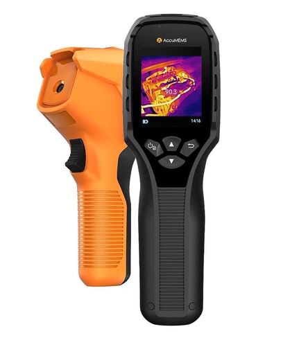 GT14S Thermal Imaging Camera with Thermometer Mode, Ultra-Light 240g, -4°F~1022°F Range, 14H Runtime, Live Tracking with Edge-Enhanced Display, Infrared Camera for HVAC/Electrical Inspection in Kuwait
