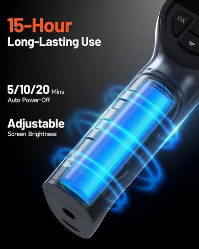 TOPDON TC004 Mini Thermal Imaging Camera, 240 x 240 TISR Resolution, 15-Hour Battery Life, 128 x 128 IR Resolution, 25Hz Handheld Infrared Camera with High/Low Temp Alerts, Auto Shutdown- Blue in Kuwait