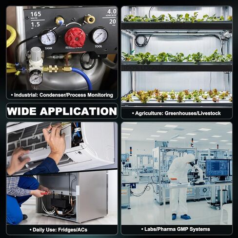 DROK 5 Pack Waterproof DS18B20 Temperature Sensor Probes with a Probe Adapter Board, 3 pin Female to Female Jumper Wires and 5 Pack 4.7K ohm Resistors for Arduino Raspberry Pi DIY in Kuwait