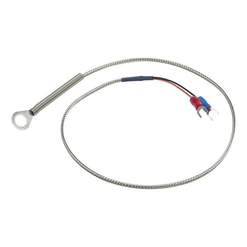 FTARR01 K E نوع 0.5 متر كابل فحص معدني 5 مللي متر 6 مللي متر 8 مللي متر 10 مللي متر 14 مللي متر قطر ثقب حلقة رئيس مستشعر درجة الحرارة الحرارية (فتحة K 6 مللي متر) in Kuwait