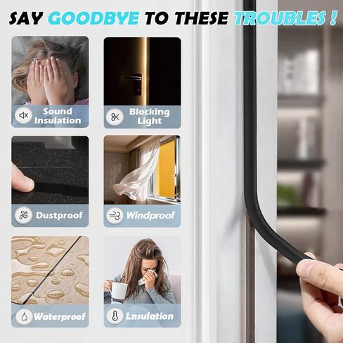 20FT الطقس تجريد ختم الباب - ذاتية اللصق الطقس شريط عازل مانع لتسرب الماء سيليكون على شكل D شريط ختم إطار الباب حشو الفجوة / نافذة عازلة للصوت in Kuwait