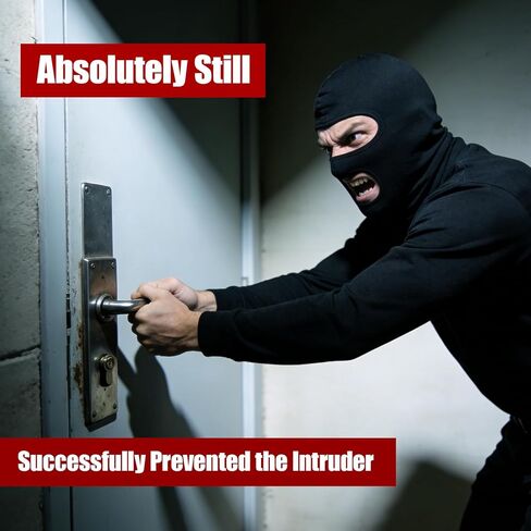 Alloy Steel Door Barricade Security Bar for 33"-36" Outswing Doors - Heavy Duty Indoor Security Pole, Front Door Reinforcement Lock in Kuwait