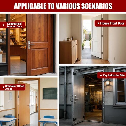 Alloy Steel Door Barricade Security Bar for 33"-36" Outswing Doors - Heavy Duty Indoor Security Pole, Front Door Reinforcement Lock in Kuwait