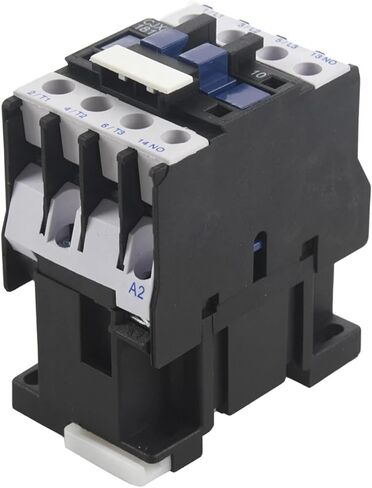 CJX2-1810 AC Contactor, 32A 3-Phase Motor Starter Relay, 1NO, AC 220V 50/60Hz Coil, 1.7 x 3.3 Inch in Saudi Arabia