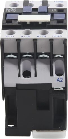CJX2-1810 AC Contactor, 32A 3-Phase Motor Starter Relay, 1NO, AC 220V 50/60Hz Coil, 1.7 x 3.3 Inch in Saudi Arabia