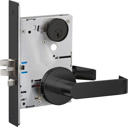 Passage Commercial Door Locks Heavy Duty Grade 1 Lever Lock, Non-Handed, UL 3 Hour Fire Rated, ADA Compliant, Matt Bronze Finish (Office) in Kuwait