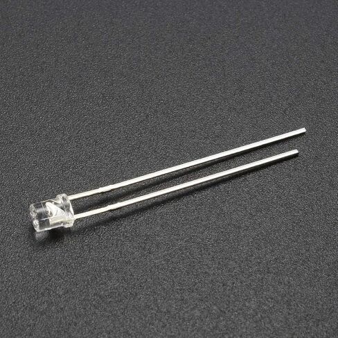 Generic 20pcs Photosensitive Diode Photodiodes Light Sensitive Sensors,3mm Clear Flat Head Receiver Diode in Saudi Arabia