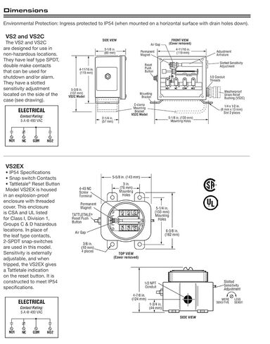 Murphy by Enovation Controls VS2 Shock & Vibration Switch (20700042) in Saudi Arabia