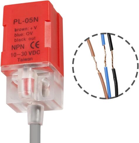 Uxcell PL-05N DC 10-30V 200mA NPN NO 5mm مستشعر القرب الاستقرائي كشف التبديل in Saudi Arabia