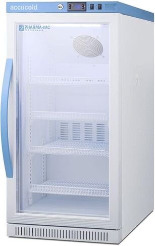 Accucold ARG31PVBIADA Pharma-Vac Vaccine Refrigerator, For Medical Purposes Only, Factory-installed Lock, ADA Compliant, Adjustable Plastic-coated Wire Shelves, 2.83 cu.ft Capacity, 115VAC in Saudi Arabia