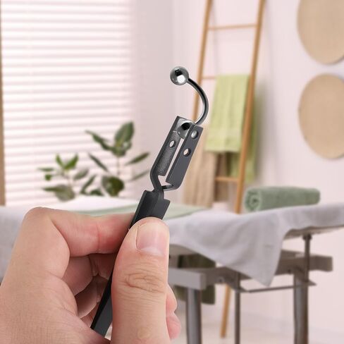 2Pcs Piercing Ball Grabber Tool for Small Balls 2mm or Larger - Piercing Removal Tool - Stainless Steel Self-Retaining Tweezers for Changing Jewelry in Saudi Arabia